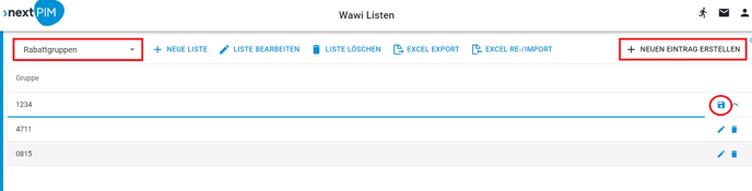 WAWI-Liste 4