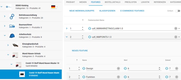 Featuresystem löschen 1