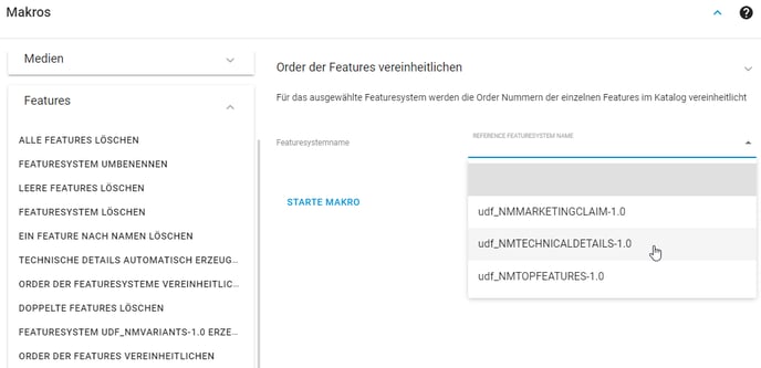 Order der Features vereinheitlichen 2