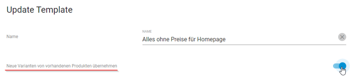 Update von Katalog 4