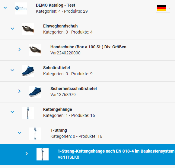 Wurzelkategorie entfernen 3