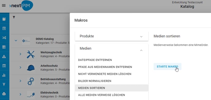 Medien sortieren 1
