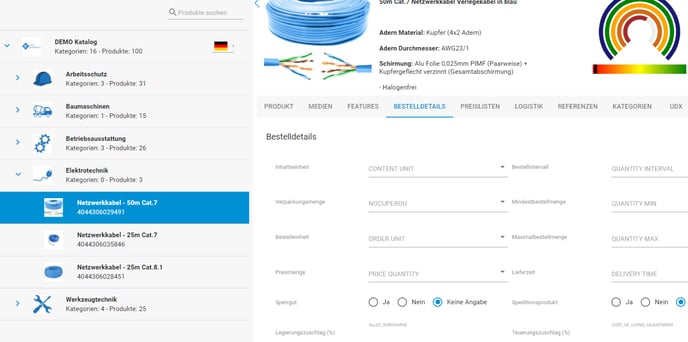 Alle Bestelldetails löschen 3