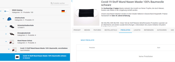 Alle Preise löschen 3