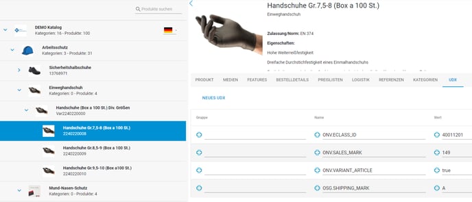 Alle Udx löschen