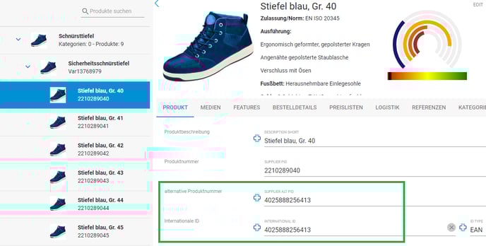 EAN als alternative Produktnummer 4