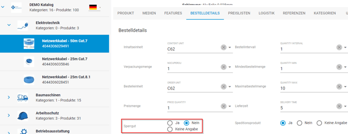 Sperrgut ermitteln 4