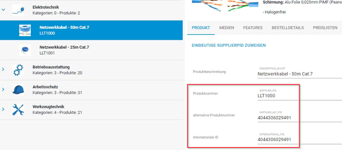 Eindeutige SupplierPID zuweisen 6