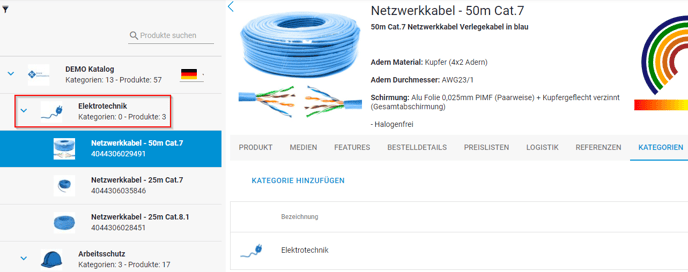 Produktdaten in nextPIM 19