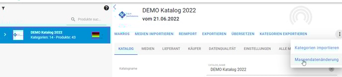 Produktdaten in nextPIM 3