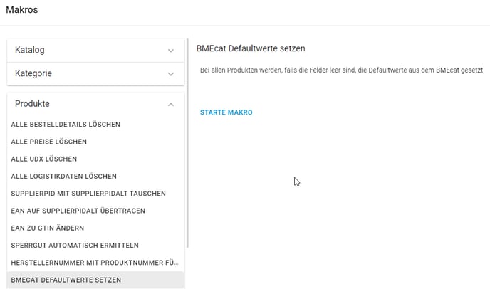 Produktdaten in nextPIM 5 li