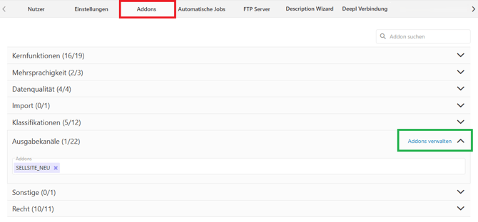 Addons 4