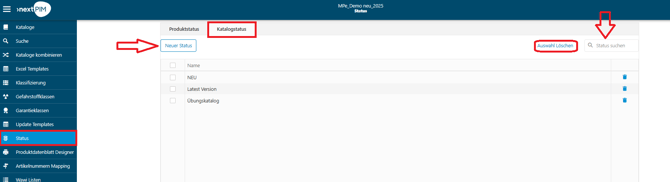 Katalogstatus 3