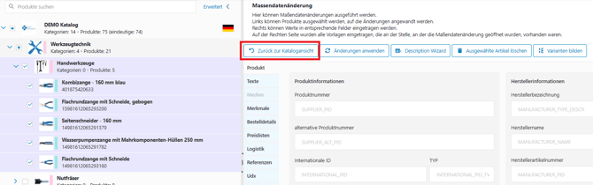 Massendatenänderung3