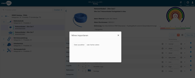 Medien importieren 2