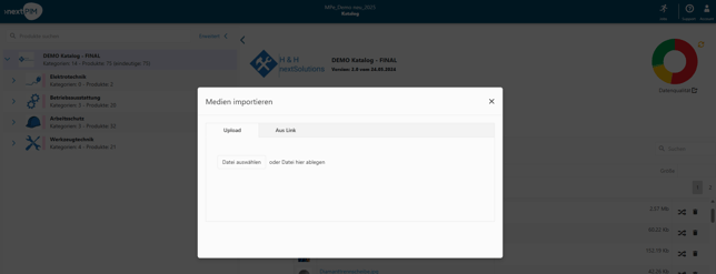 Medien importieren 4