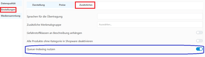 Shopware Übertragung 2